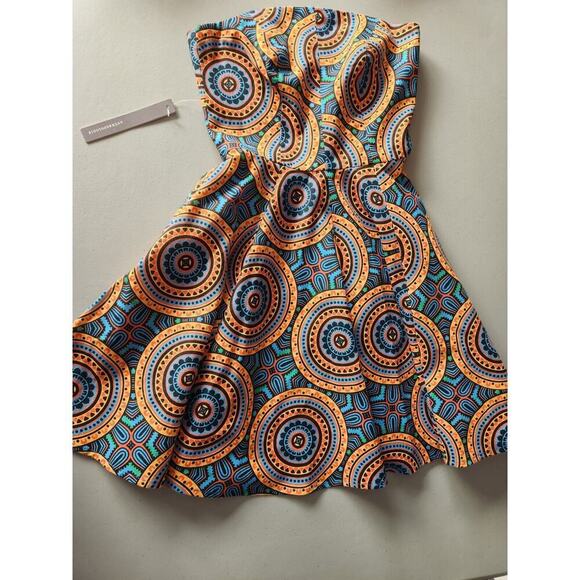 NWT Anthropologie Kahindo Strapless A-Line Dress Size XSP Petites #G3416 - Picture 2 of 10